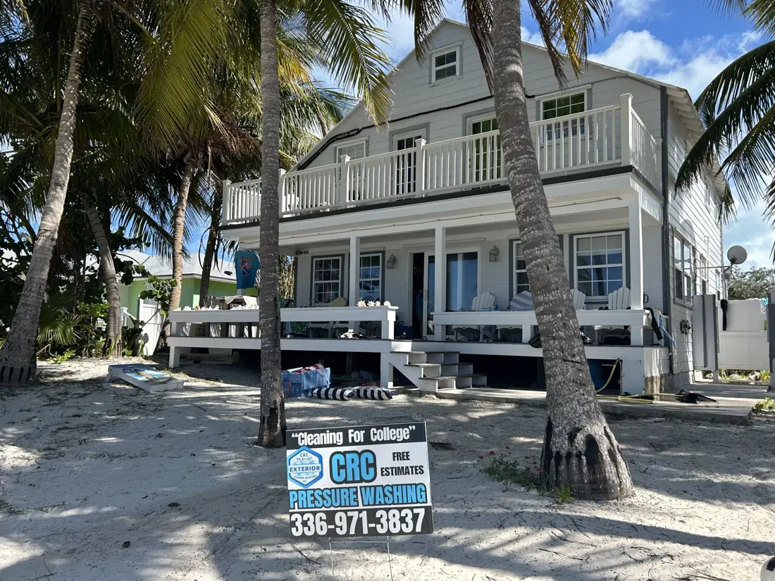 CRC exterior cleaning project